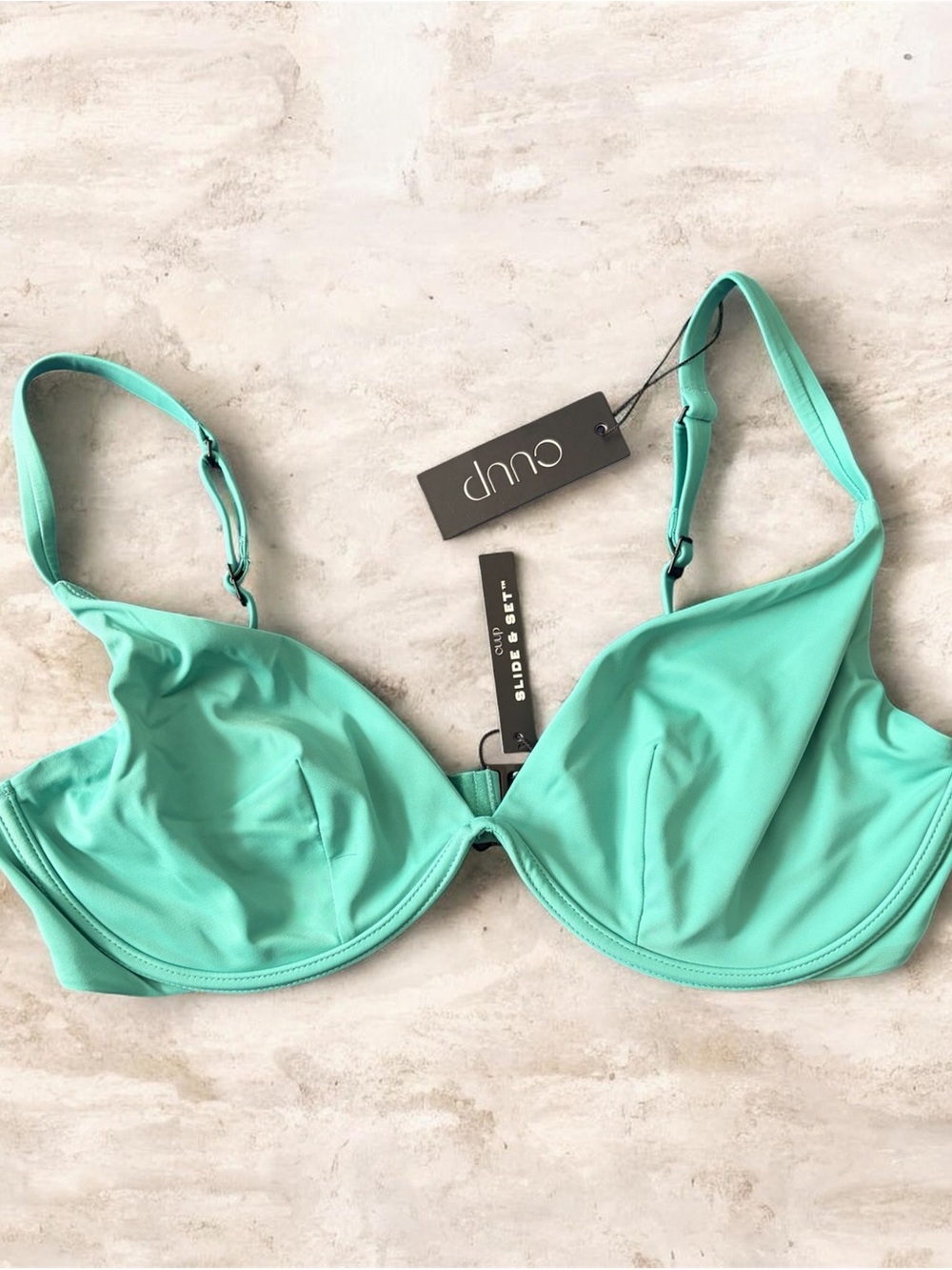 CUUP Mint Green Underwire Bikini Top